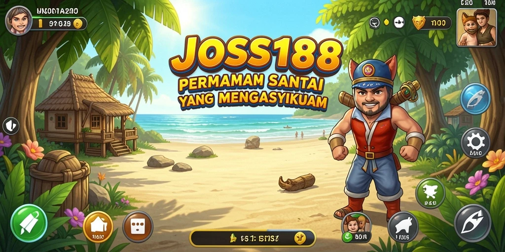 Screenshot gameplay JOSS188 yang menarik dan penuh warna.