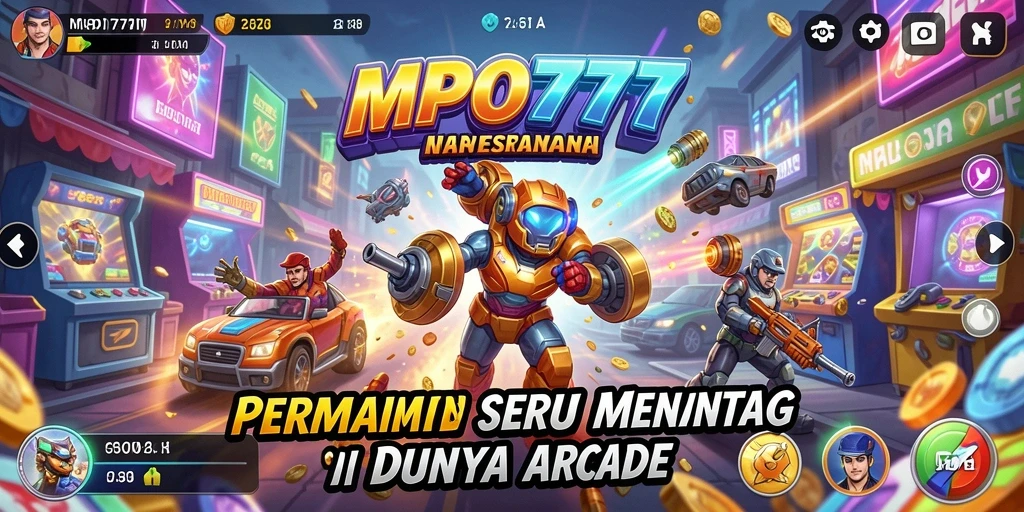 Tampilan seru gameplay MPO777 yang menantang di dunia Arcade.