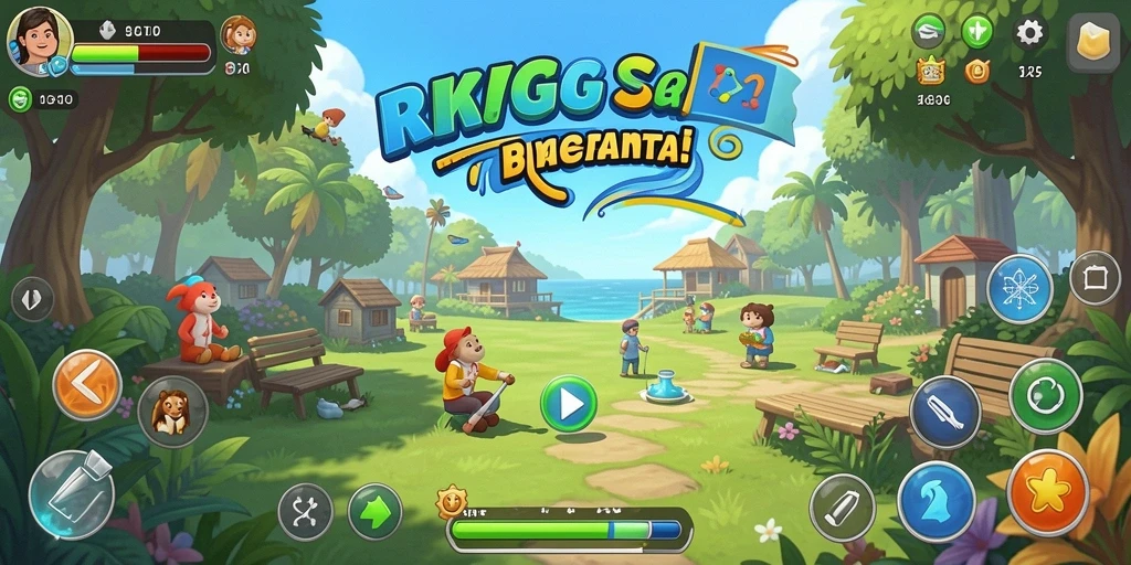 Tampilan menarik dari gameplay RKGG yang mengasyikkan.
