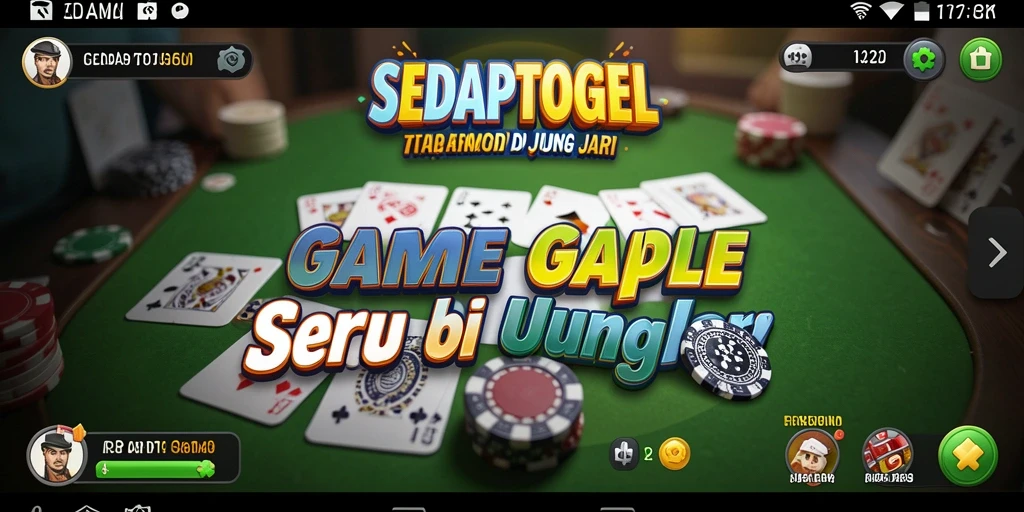 Tampilan gameplay SEDAPTOGEL yang menarik dan menantang.