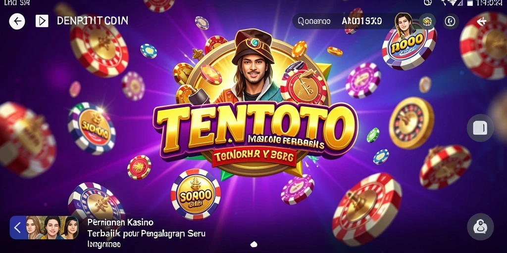 TENTOTO menampilkan gameplay kasino yang seru dan menghibur.